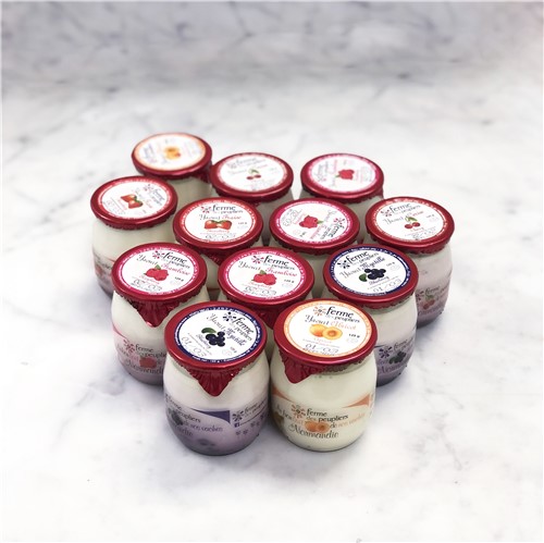 Mixed Fruit Yoghurts - 12 x 125g