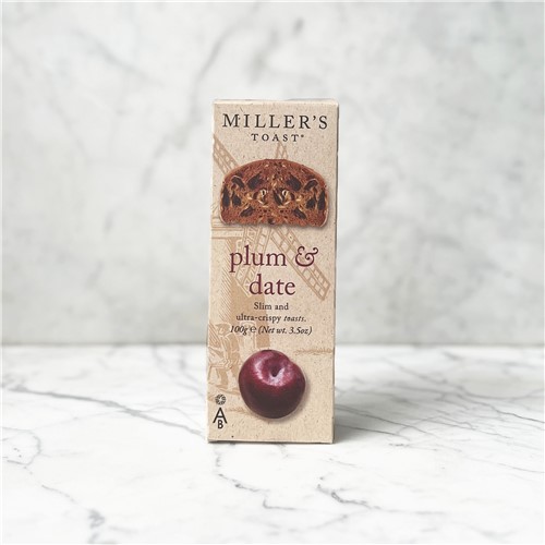 Millers Damsels Plum & Date Toasts - 100g